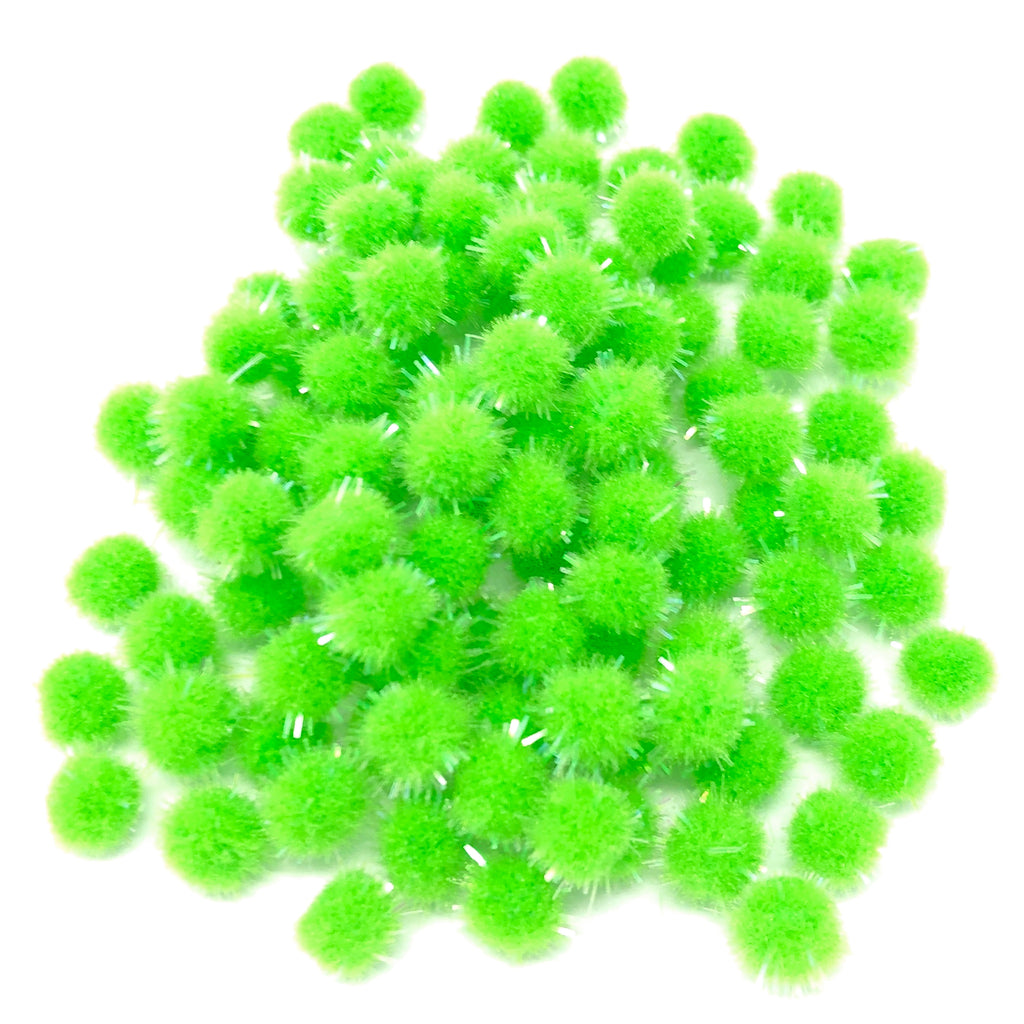 8mm Mini Glitter Pom Poms – Special Touches Ltd