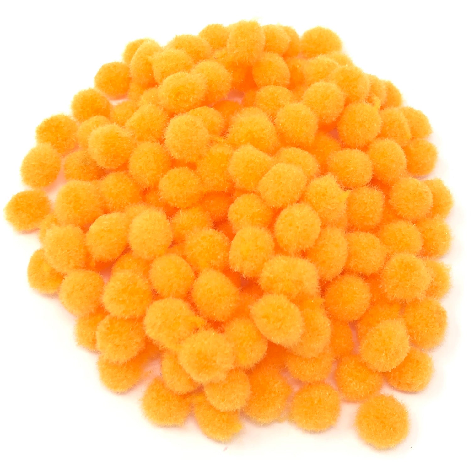 8 mm Approx. 500 Pieces Colourful Mini Pompoms for Crafts Felt